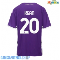 Camisa de time de futebol Fiorentina Moise Kean #20 Replicas 1º Equipamento 2025-26 Manga Curta